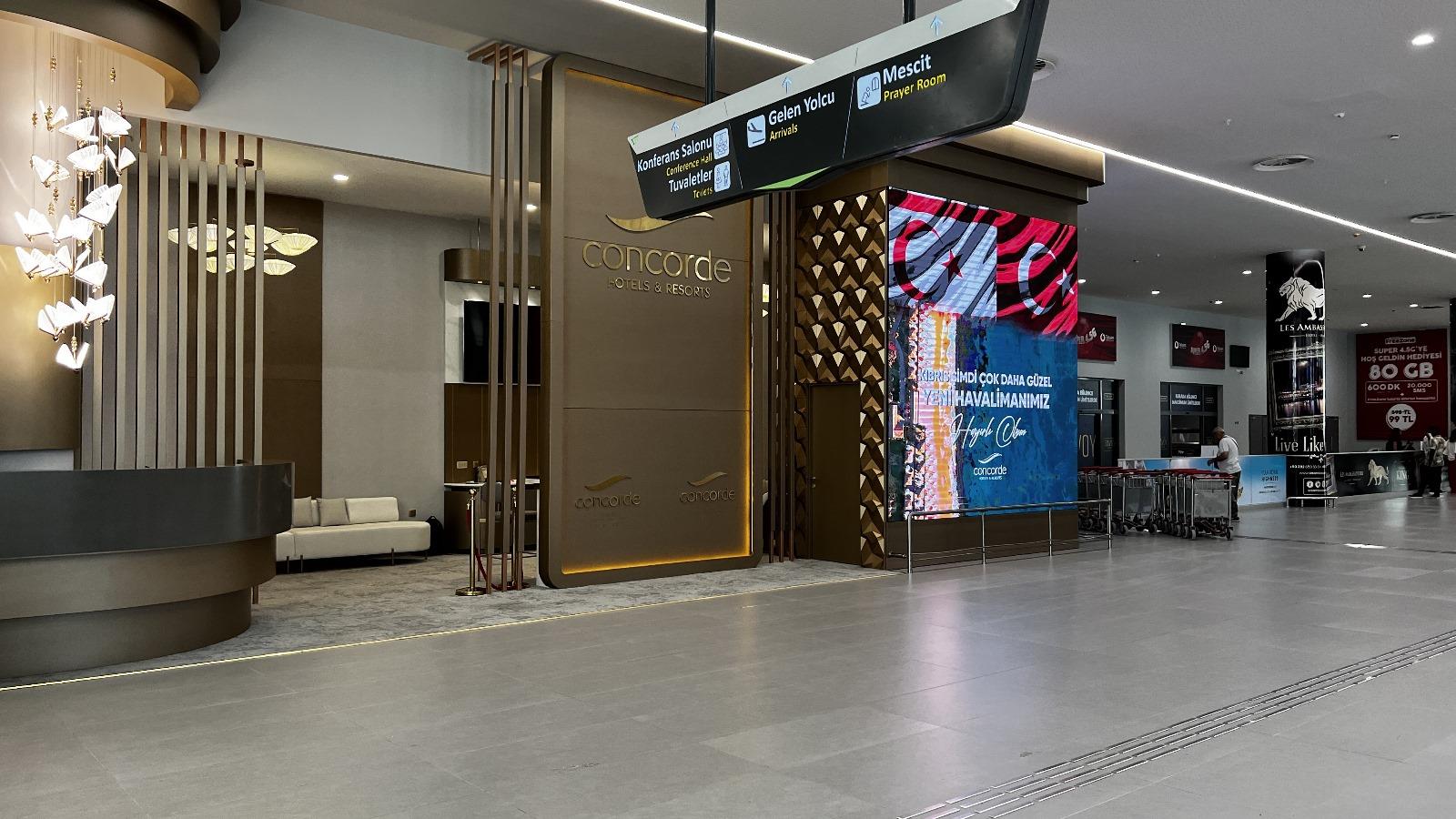 Ercan Havalimanı Lounge